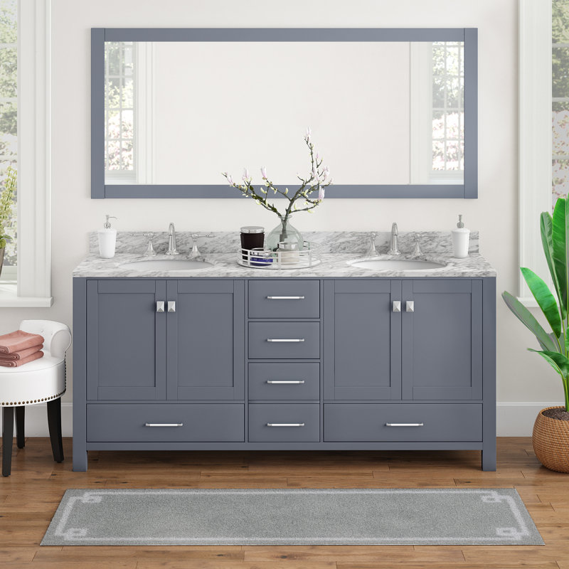 Tracey 71 Double Bathroom Vanity Set double bathroom